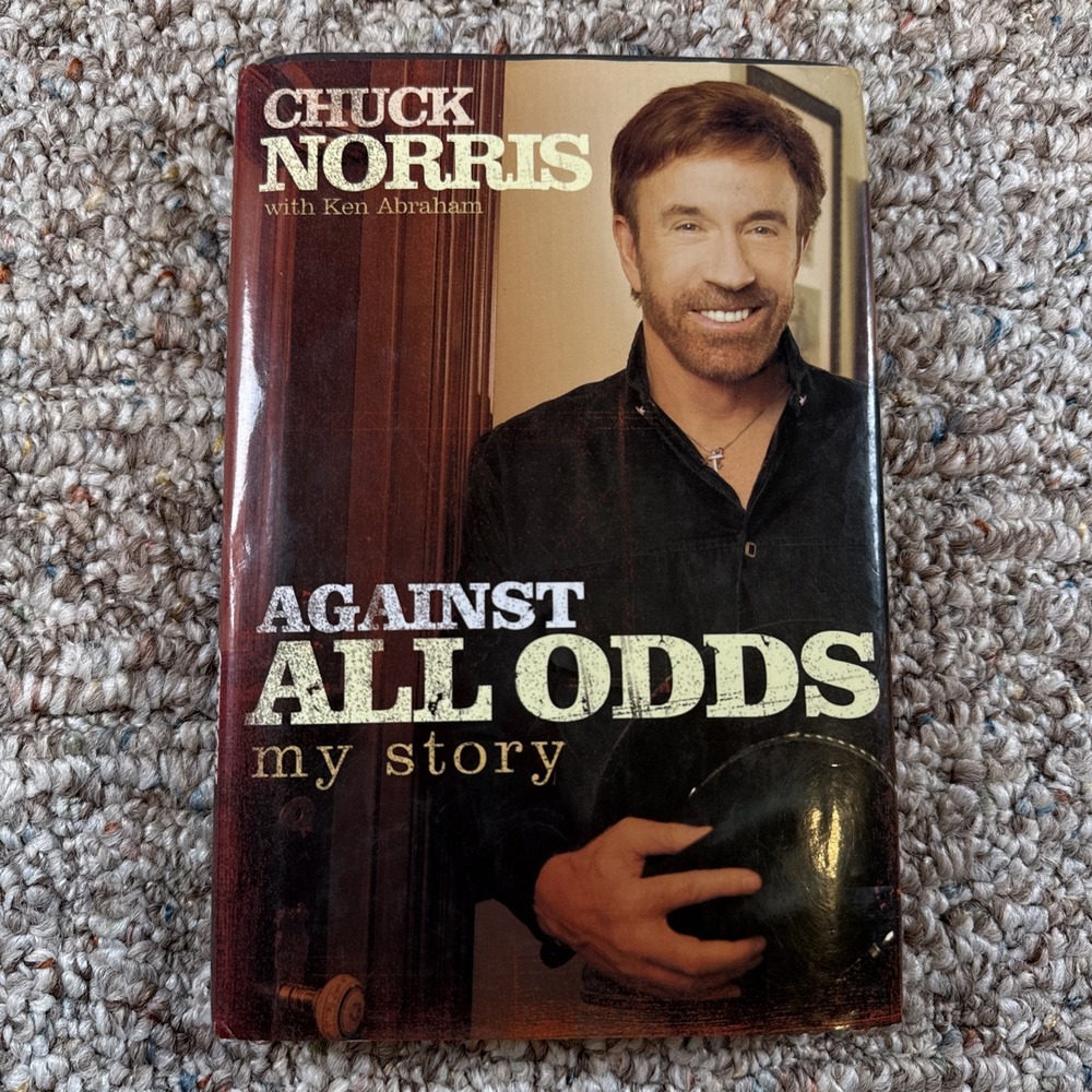 Chuck Norris Against All Odds My Story Hardcover 2004 Autobiography Excellent
